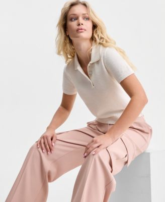 Women's Polo Collar Sweater