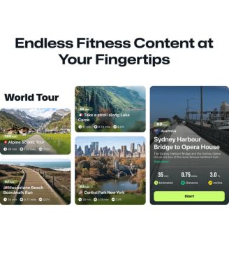 Strol 2S Pro 2-in-1 Smart Treadmill with 9% Auto Incline - AI-Powered Immersive Running & Hiking Experience, App-Controlled