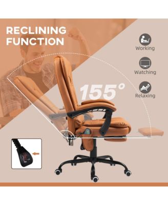 7-Point Vibrating Massage Office Chair with High Back