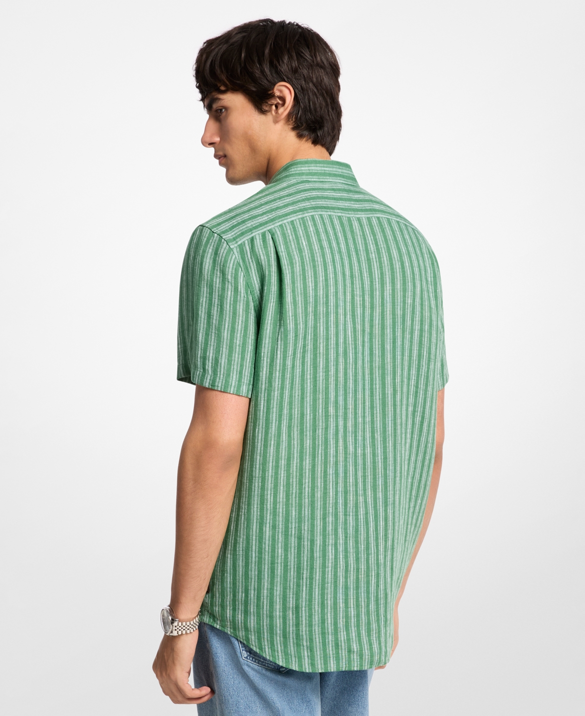 Michael Kors Men's Classic Striped Shirt