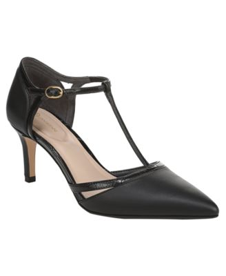 Giani Bernini - Women's Ammelia Pointed Toe T-Strap Pumps
