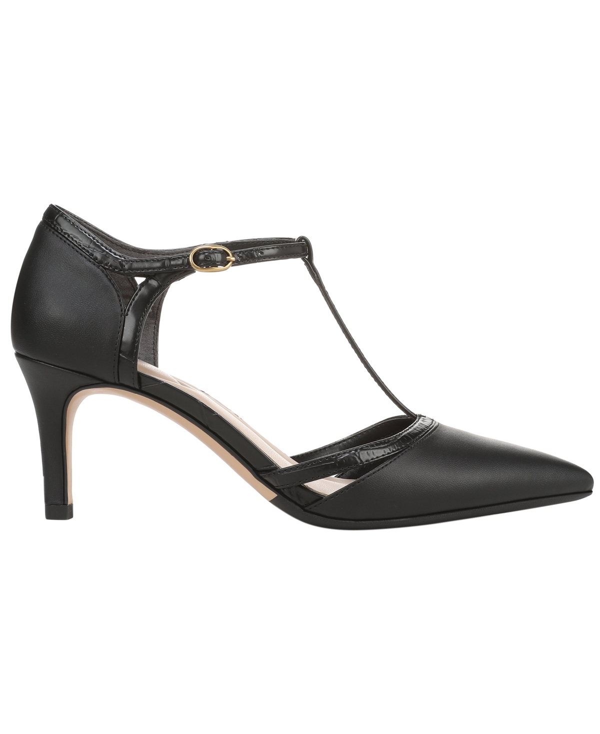 Giani Bernini Women's Ammelia Pointed Toe T-Strap Pumps, Macy's Exclusive