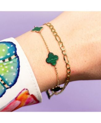 Figaro Chain Bracelet 2 millimeters 9 inches