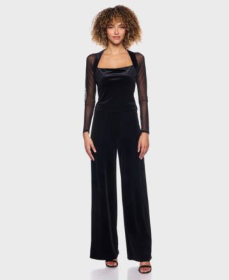 Junior's Square Halter Neck Top