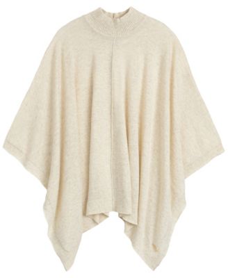 Knit Poncho Wrap