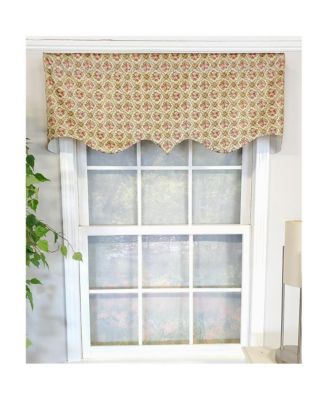 Florida Regal 3" Rod Pocket Lining Luxurious and Elegant Window Treatment Valance 50" x 17" Sage