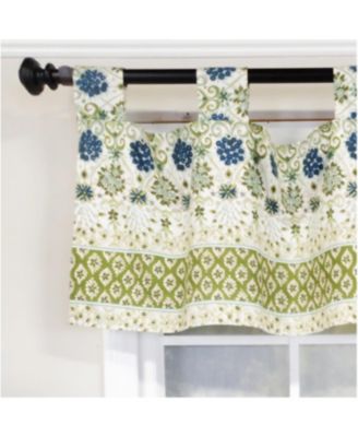 4" Top Tab High Quality Fabric Viviana Tab Valance for Windows 50" x 16" Natural