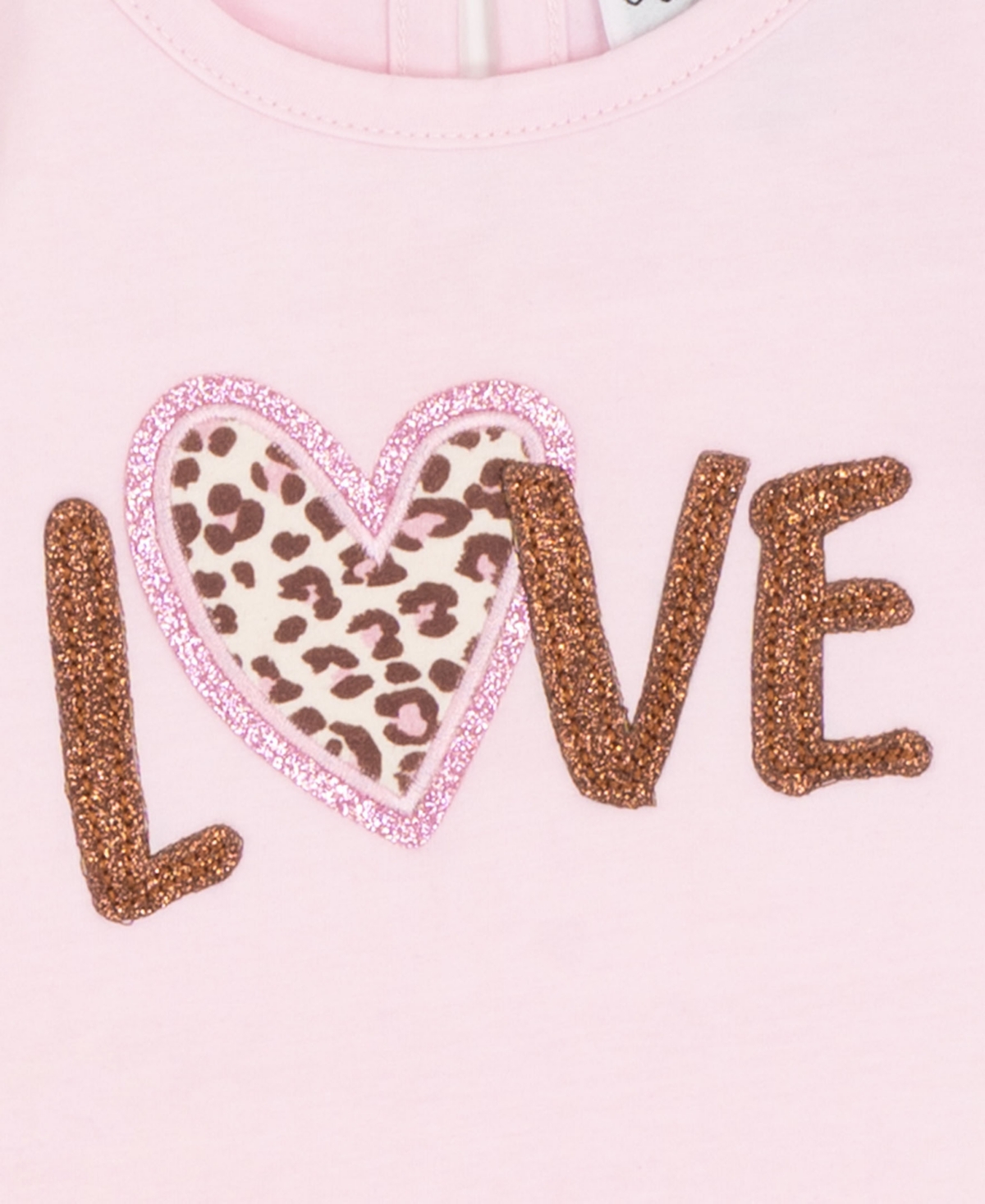 Rare Editions Baby Girls 3-piece Pink Puffer Vest, Top And Leggings Set In Pink