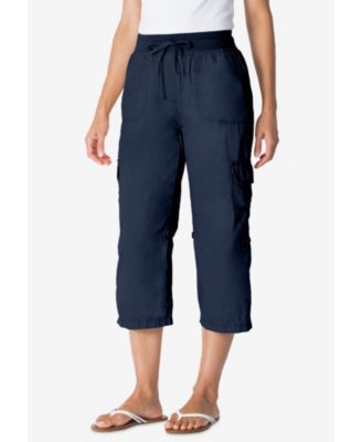 Women's Within Convertible Length Cargo Capri/Bermuda