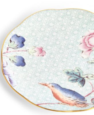 Green Cuckoo Teacup and Saucer