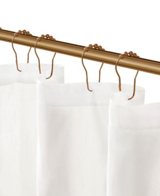 Laurel Tufted Semi-Sheer Shower Curtain, 72" x 72"