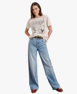 Women's Short-Sleeve Graphic Tee Top