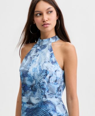 Women's Kea Asymmetrical-Hem Ruffled Dress