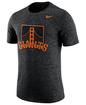 Nike Men's San Francisco Giants Marled T-Shirt - Macy's