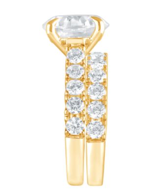 Certified Lab Grown Diamond Bridal Set (6 ct. t.w.) in 14k White, Yellow or Rose Gold