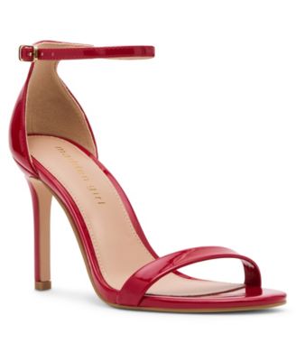 Brazen Two-Piece Stiletto Dress Sandals