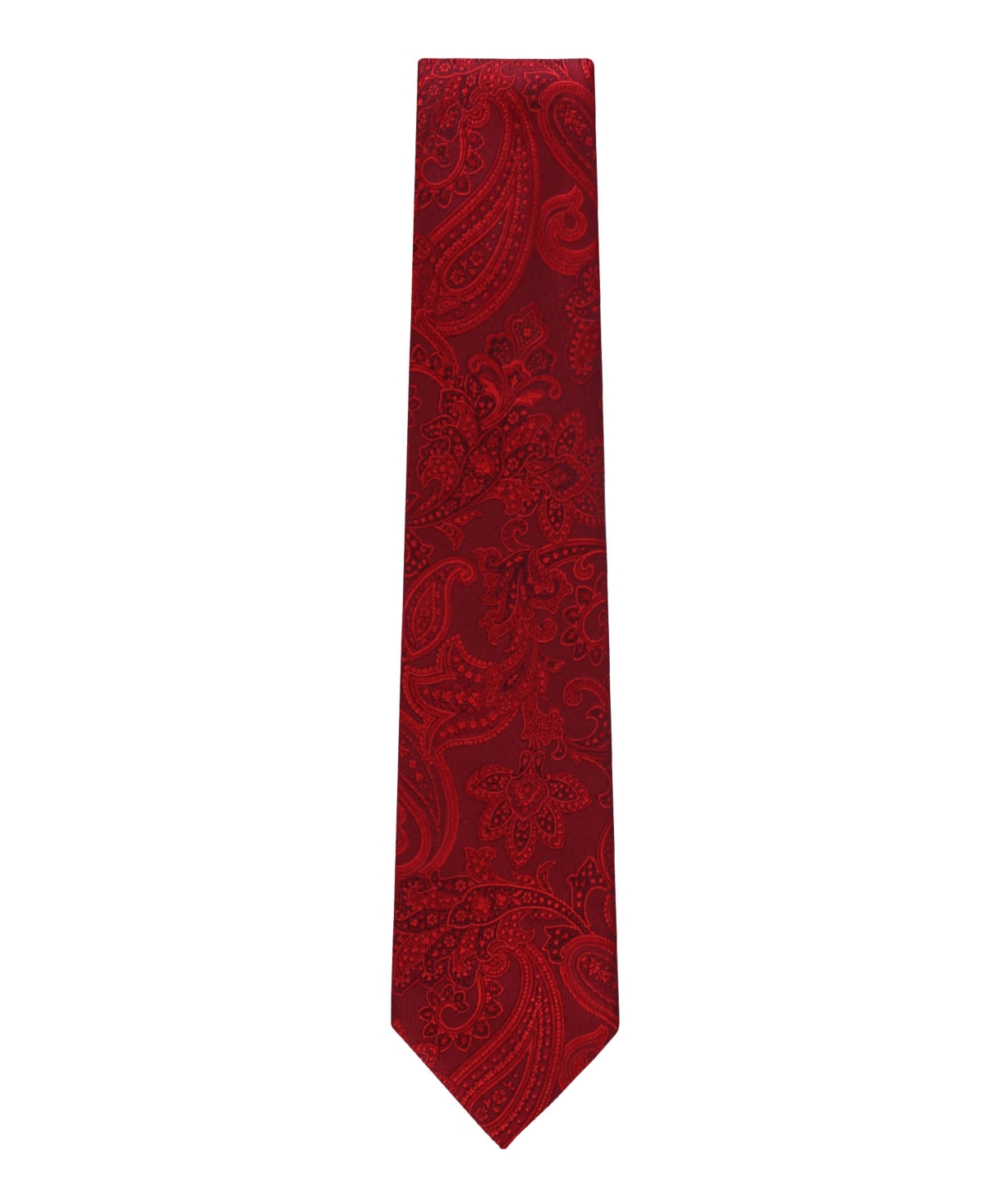 Tommy Hilfiger Men's Victoria Paisley Tie In Red