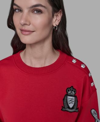 Women's Crown Karl Patch Sweatshirt