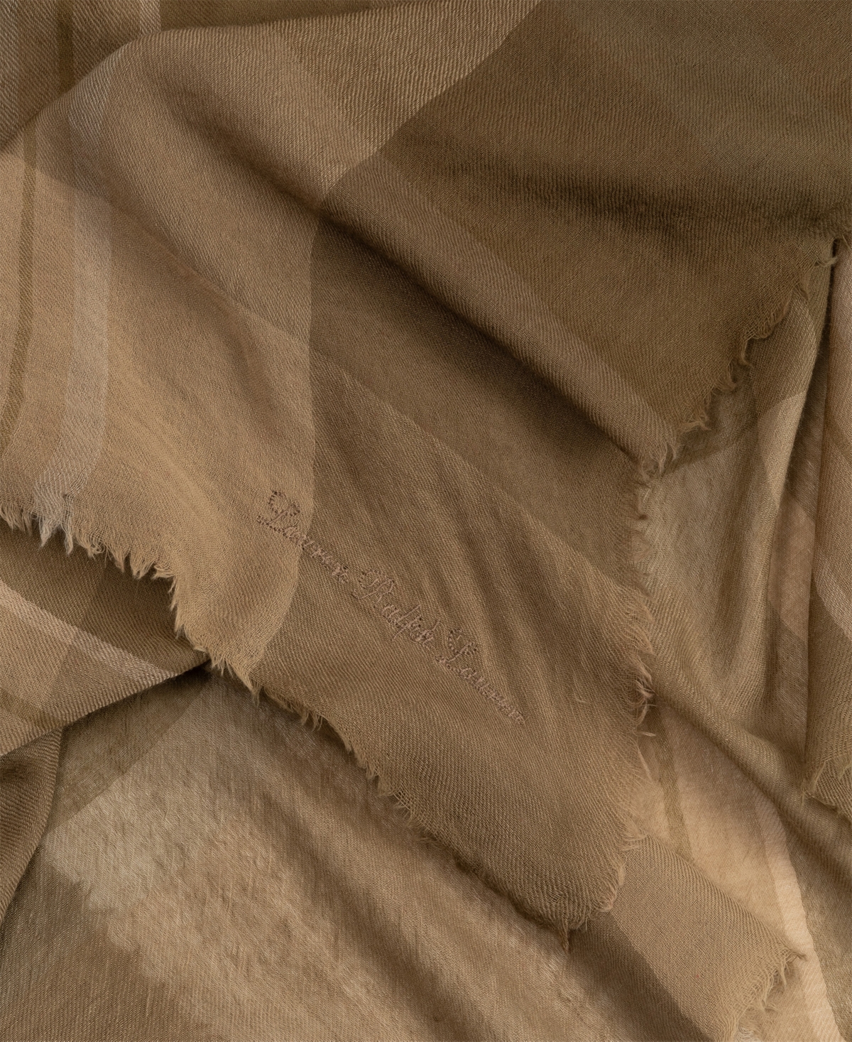 Lauren Ralph Lauren Woven Plaid Square Scarf