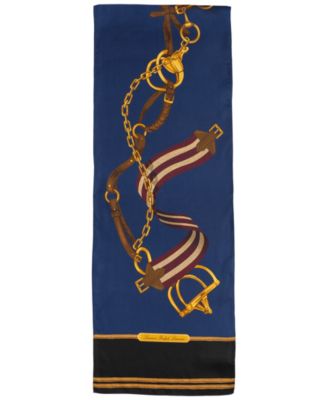 Ribbon Belt Oblong Scarf