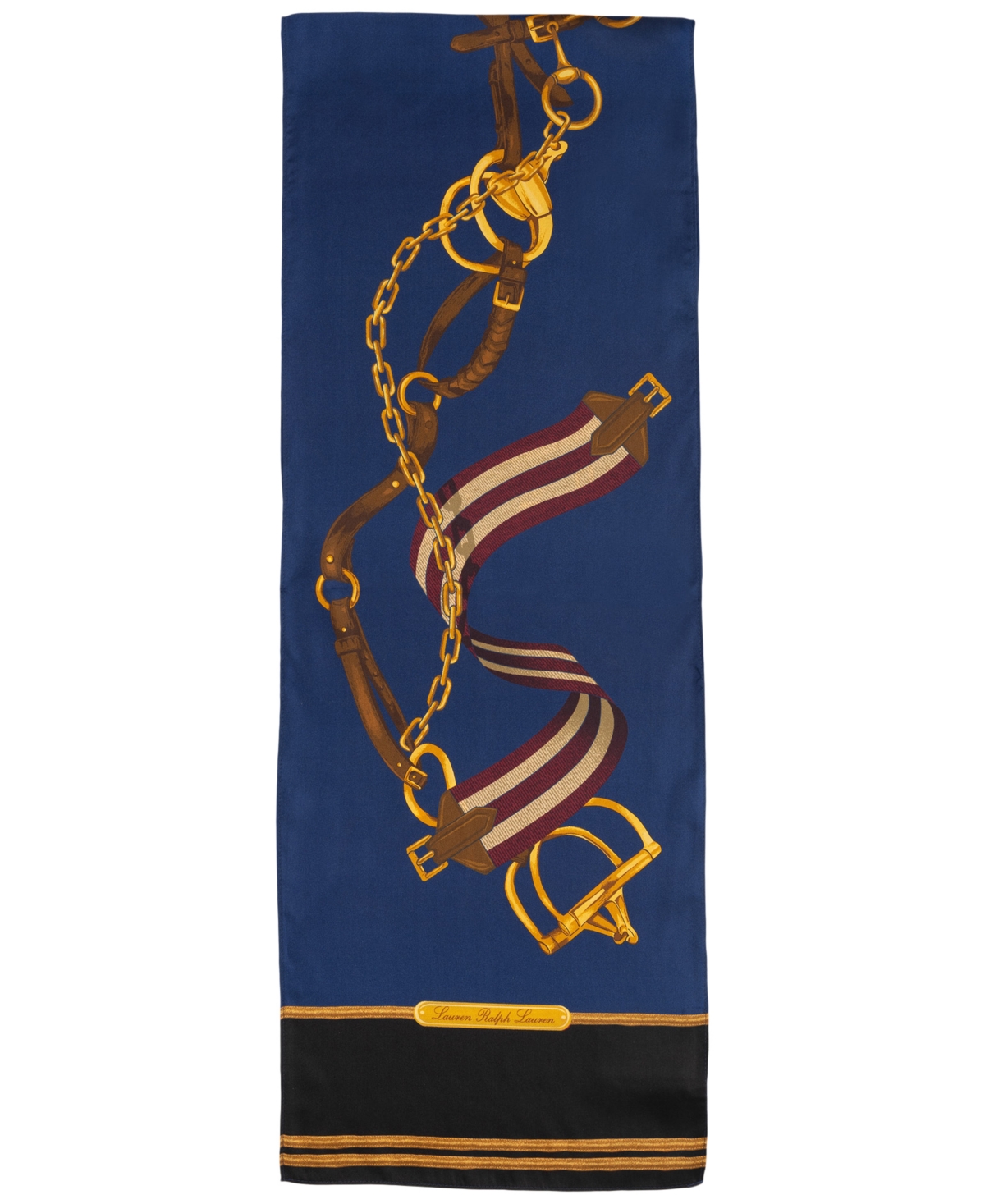 Lauren Ralph Lauren Ribbon Belt Oblong Scarf