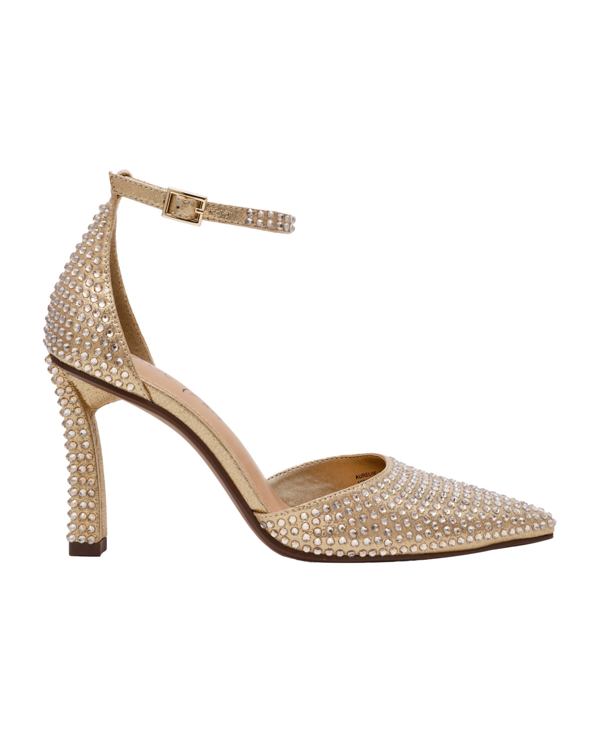Wild Pair Women's Aurelii Pointy Toe Embellished Pumps, Macy's Exclusive In Gold