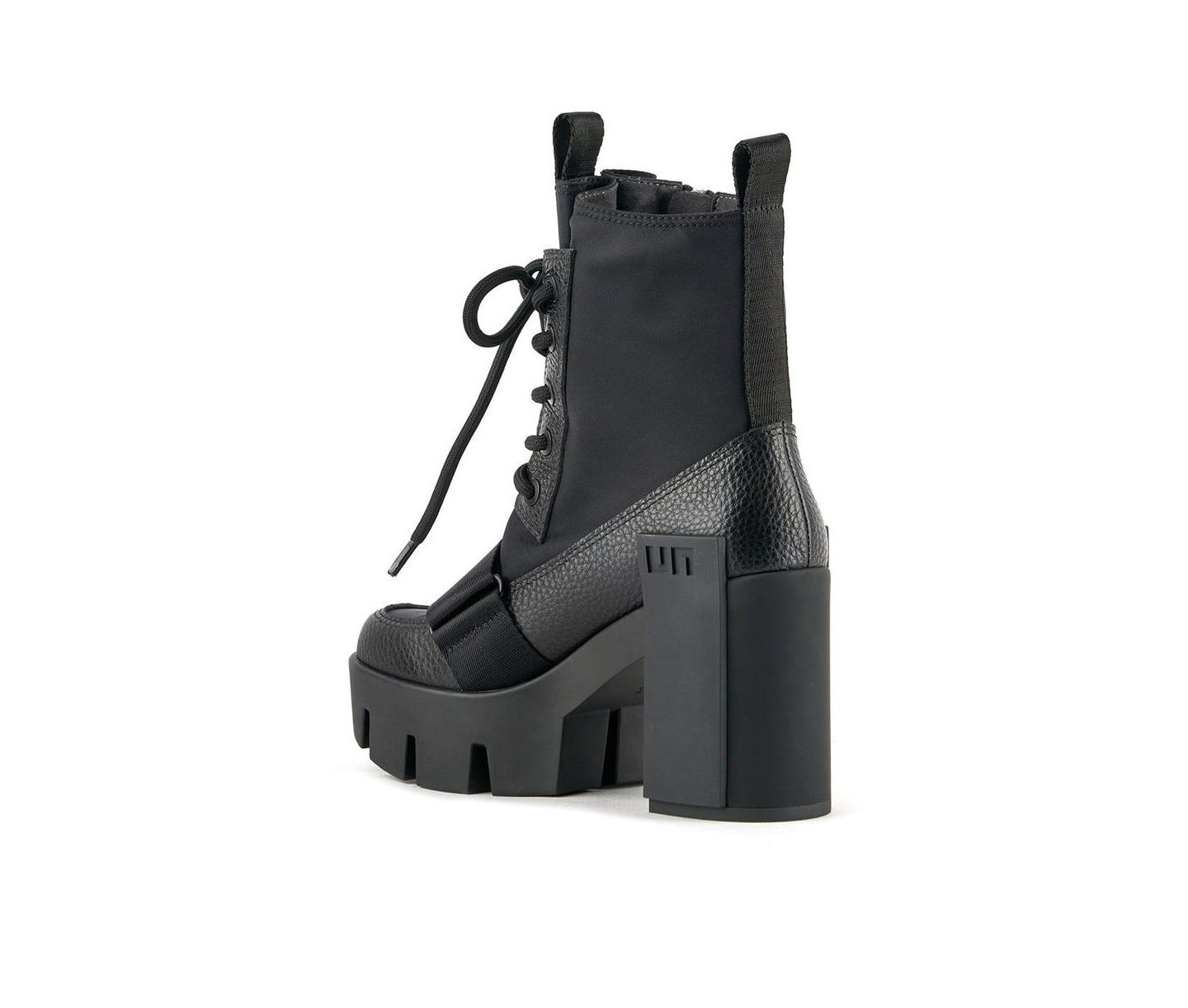 Женские ботинки United Nude Grip Combat Mid, цвет: Чёрный — фото 2