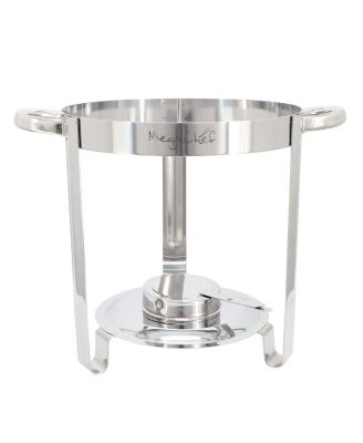 7.4 Quart Round Stainless Steel Soup Professional Chafing Dish/Food Warmer/Buffet Server Serving Trays
