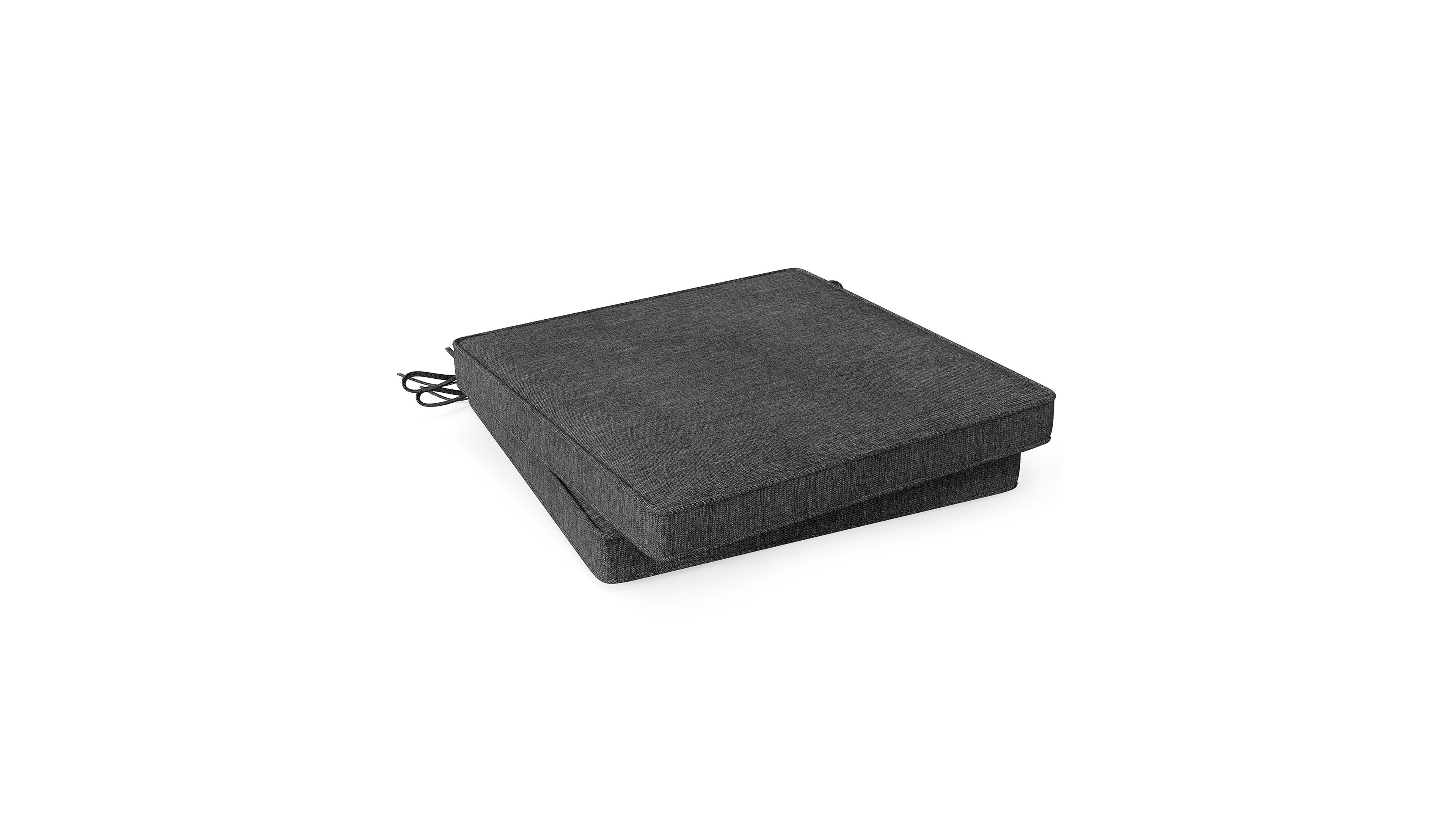 Sugift Outdoor Chair Cushion Set of 2 Waterproof Fade-Resistant Olefin Seat Cushions