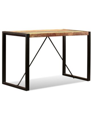 Dining Table Solid Reclaimed Wood 47.2"