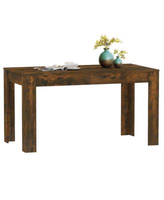 Dining Table Smoked oak Engineered wood Medium Durable