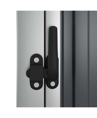 Tool Shed Anthracite Galvanized steel, Metal, Plastic Standard