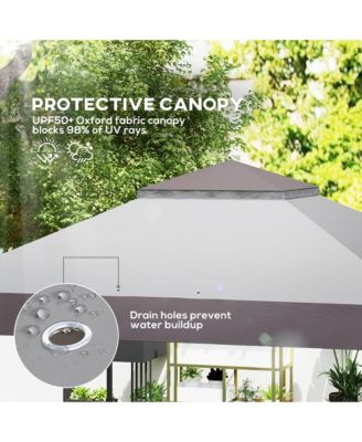 13'x13' Pop Up Canopy with Wheeled Carry Bag and Bags, Navy