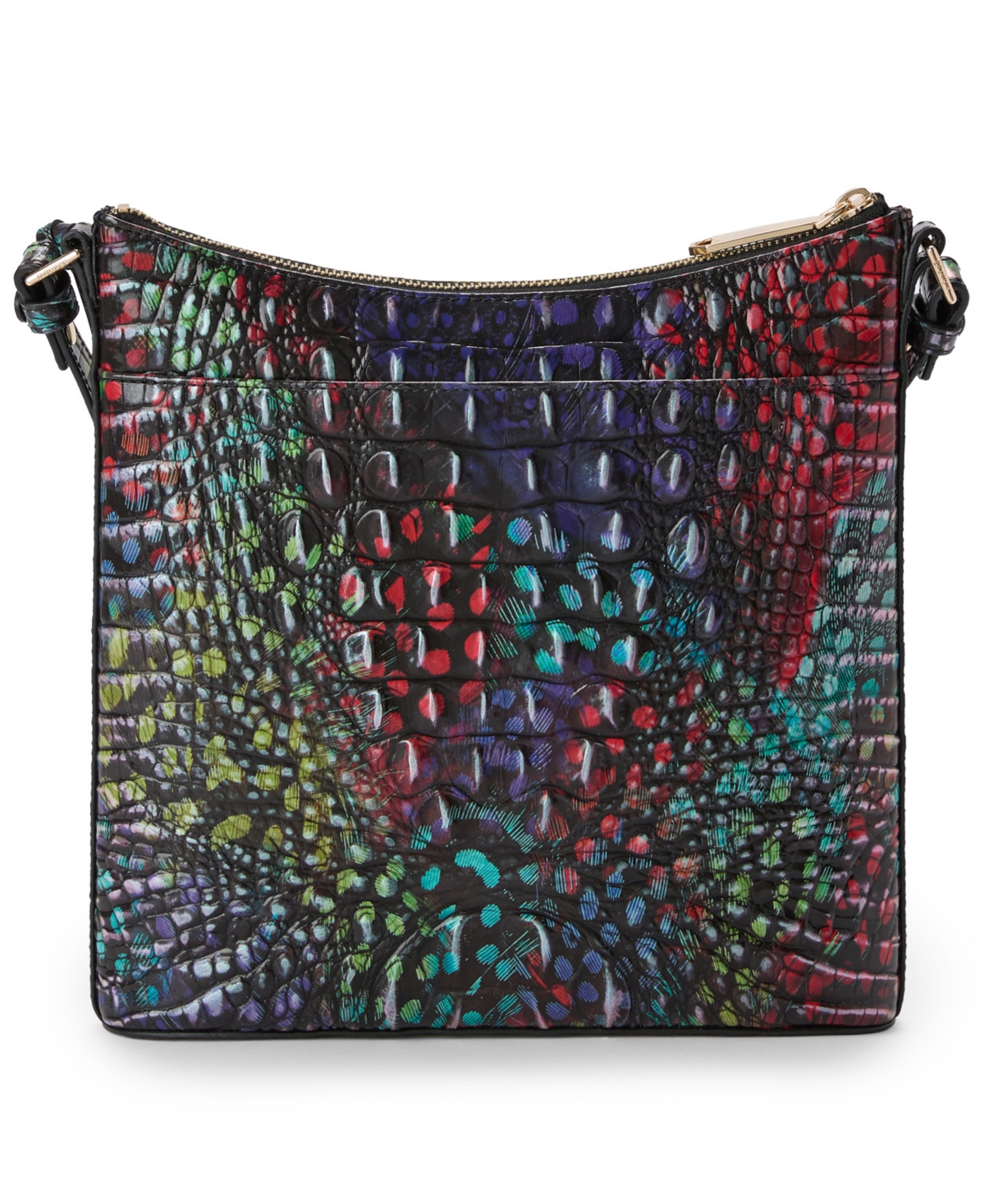 Brahmin Katie Melbourne Embossed Leather Crossbody Bag In Multi