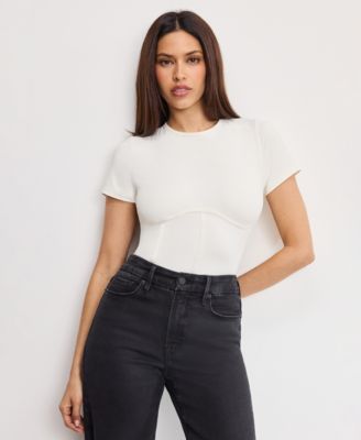 Women's Corset Bodysuit, Regular & Plus Size