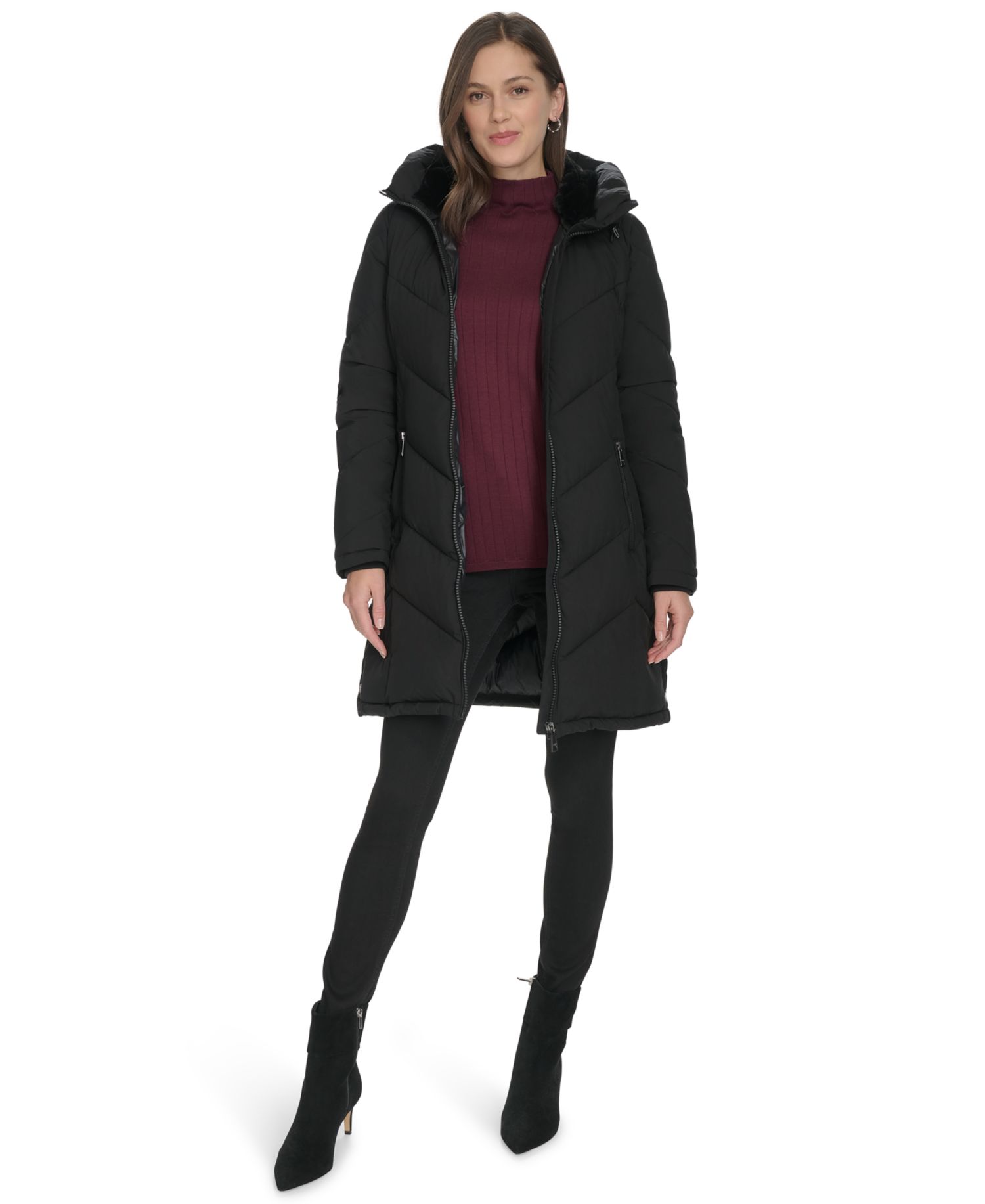 Women's Hooded Puffer Coat