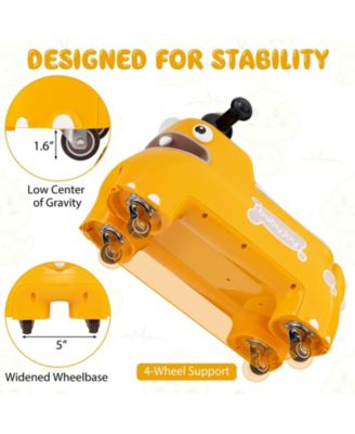 with Lights and Music Toddler Ride on Toy Walking Sliding Car