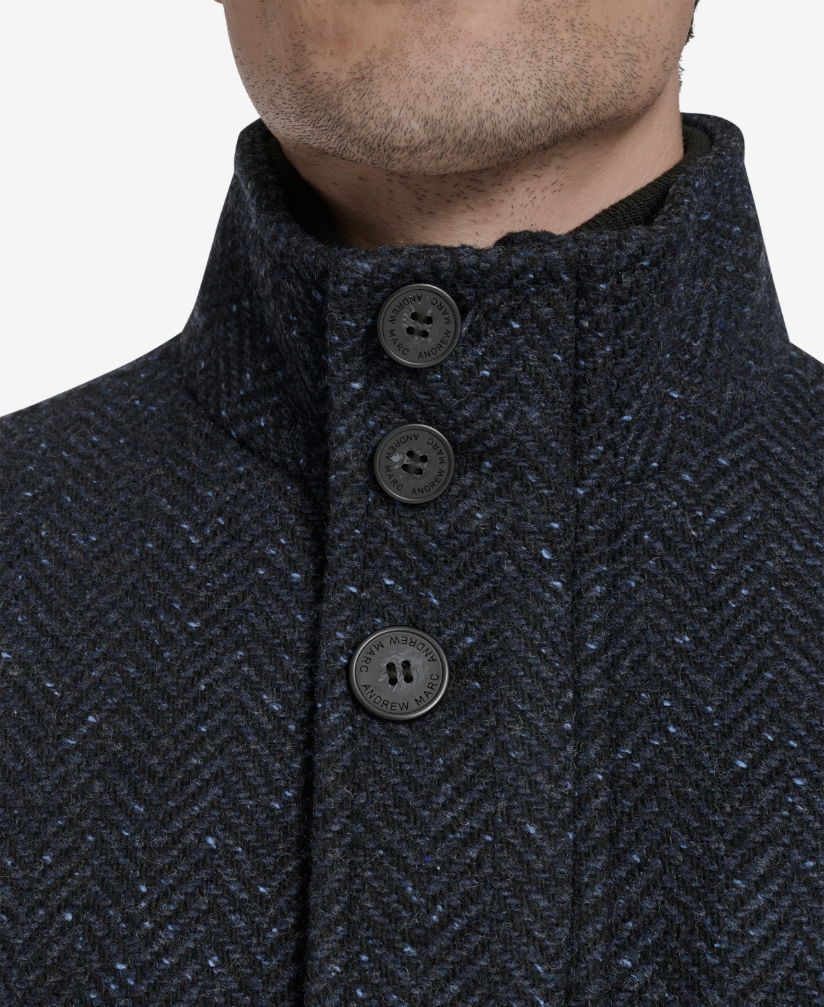 Marc New York Men's Dorsey Plaid Jacket In Blue