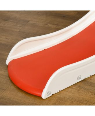 Toddler Swing and Slide Set with Basketball Hoop, Rocket Theme,