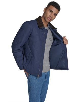 Men's Diamond Quilted Jacket