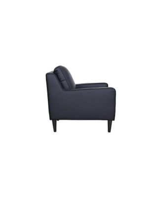 Lazio High Quality Leather Chair, Black