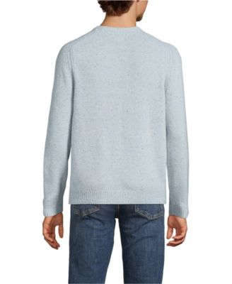 Men's Long Sleeve Lambswool Crewneck Sweater