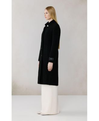 Womens Diane Boucle Midi Coat