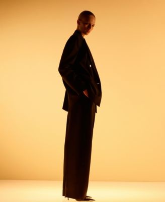 Women's Wool Blend Suit Pants