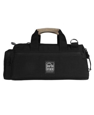 Semi-Rigid Lightweight Soft DSLR Camera Case with Quick-Zip Lid, Small, Black