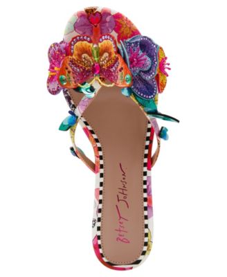 Women's Beatriz Butterfly Kitten Heel Dress Sandals