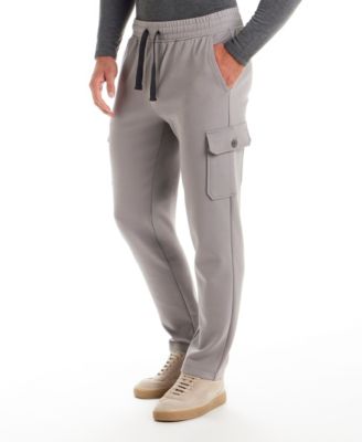 Men's Scuba Knit Cargo Jogger Pants