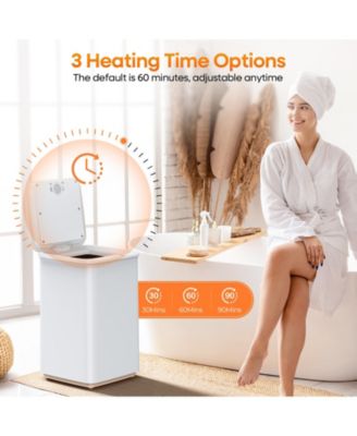 20L Electric Towel Warmer Bucket with LED Display, Rapid Heating, Timer & Dual Heat Modes, Safe Auto Shut-Off