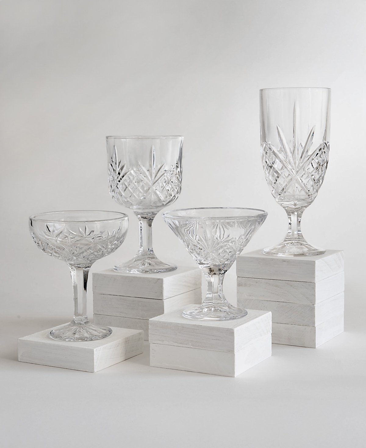 Godinger Dublin Crystal Gin Balloon Glass, Set of 8