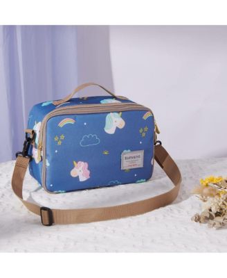 Portable Diaper Bag with Changing Pad, Waterproof Travel Baby Bag